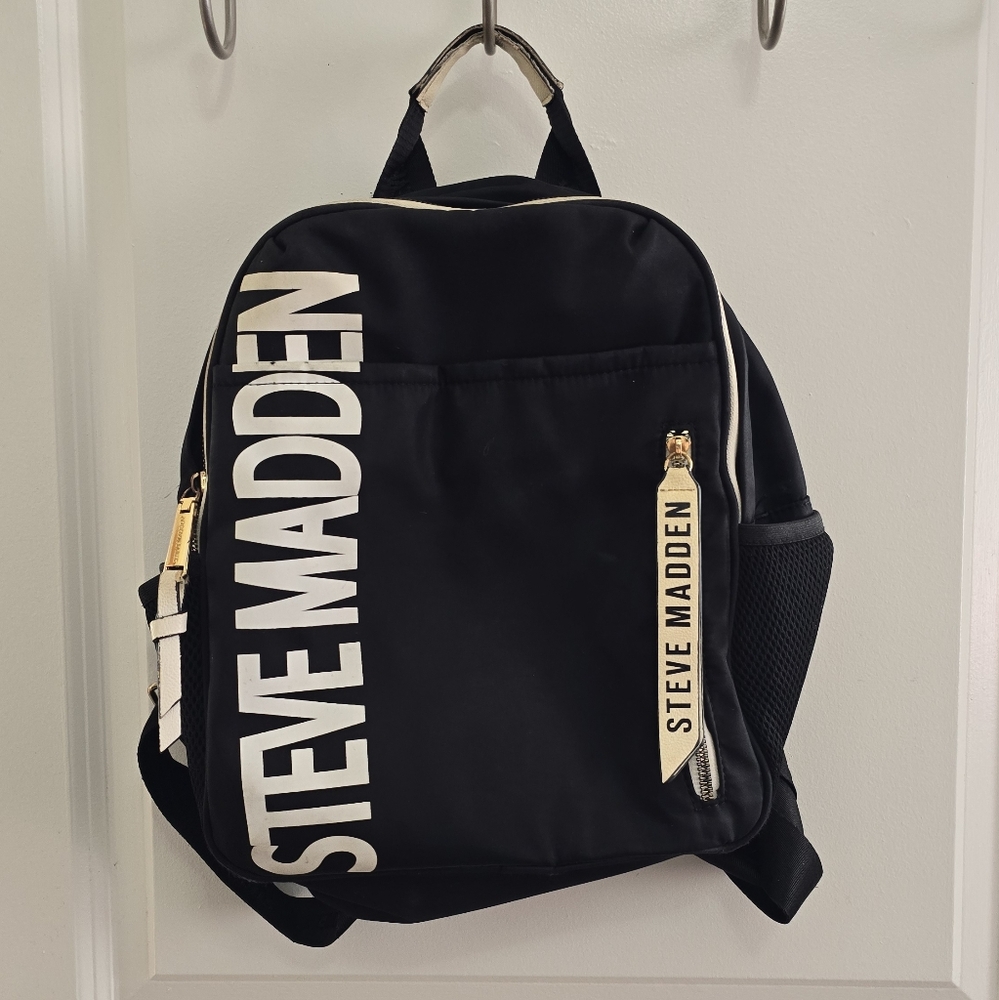 Steve Madden Black Backpack